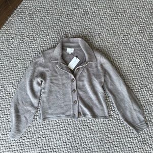 NWT Line and Dot Sweater